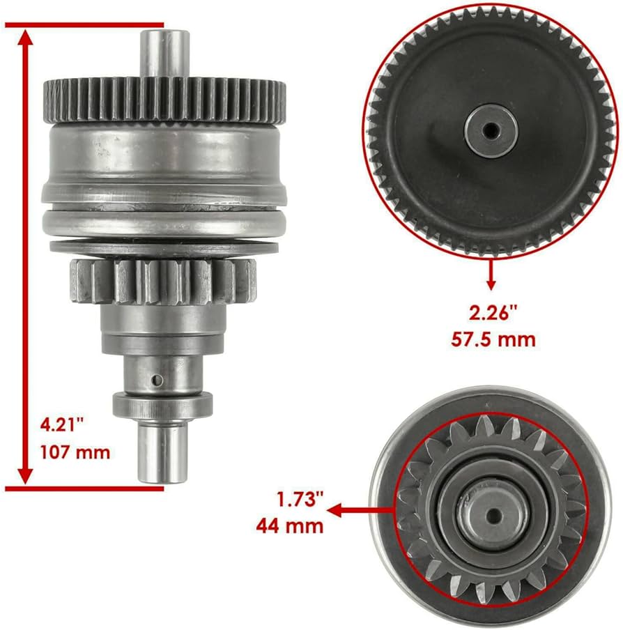 Amazon.com: PROCOMPANY Starter Drive Bendix Replaces for Kawasaki